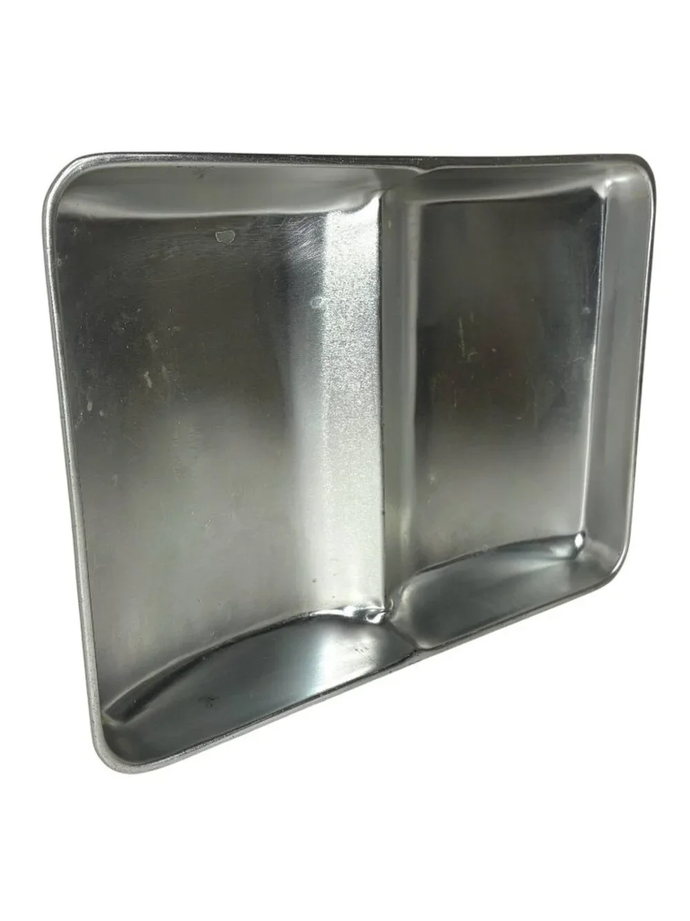 Wilton Open Book Bible Cake Pan Mold 502-7466 Silver Aluminum Vintage 1977